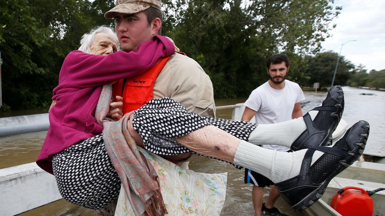 Seven inspiring acts of kindness during Hurricane Harvey