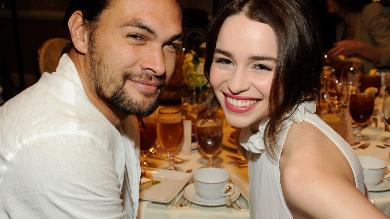 ‘Game of Thrones’ fans rejoice as Jason Momoa and Emilia Clarke reunite in sweet photo