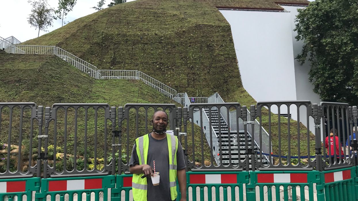 I climbed the Marble Arch Mound and this is what I found