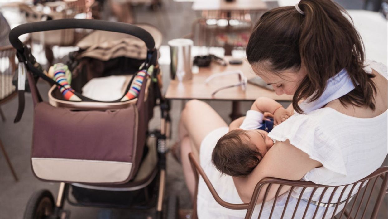 Man sparks fury for asking mum in cafe to ‘breastfeed somewhere else’