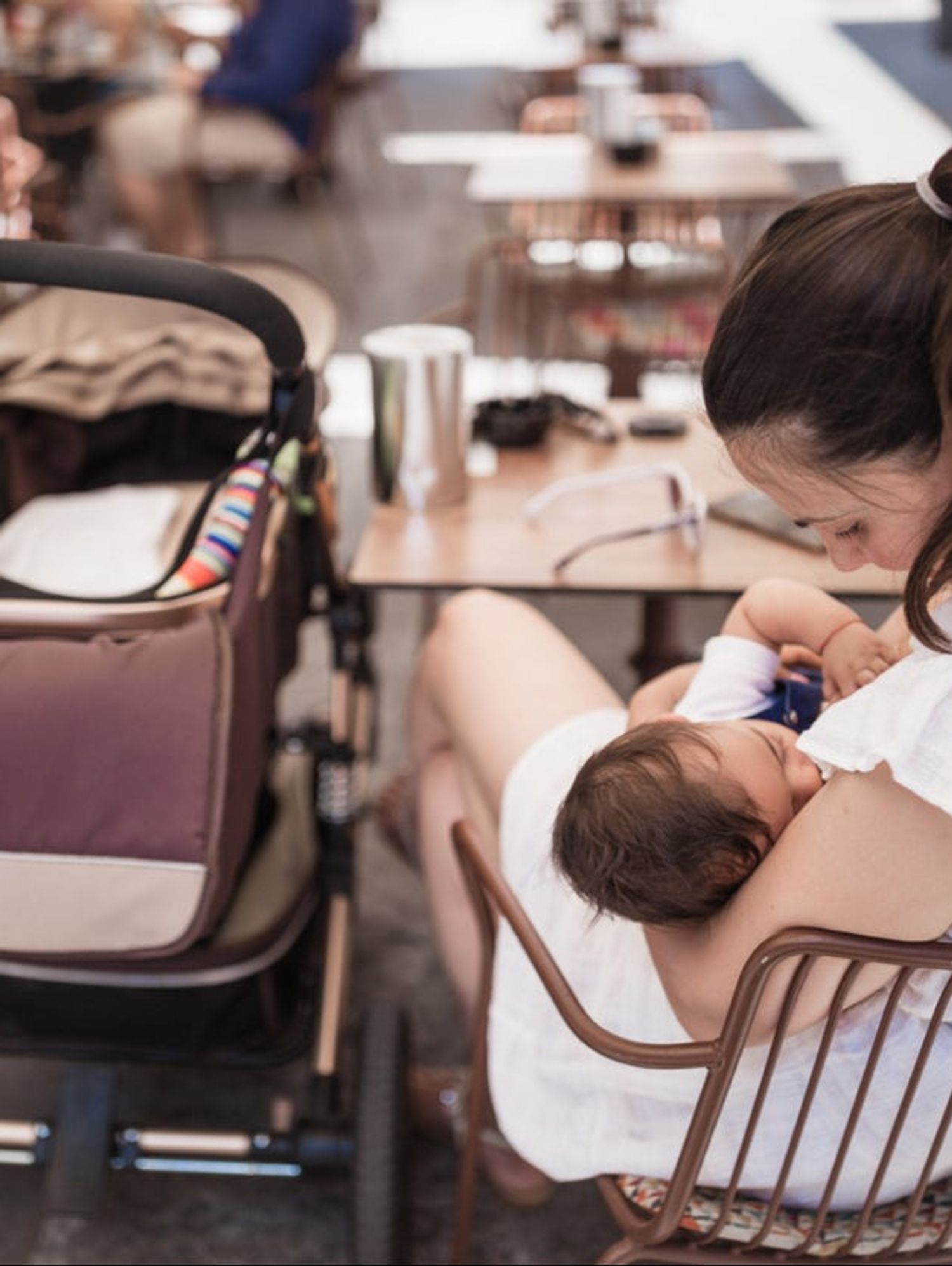 Man sparks fury for asking mum in cafe to ‘breastfeed somewhere else’