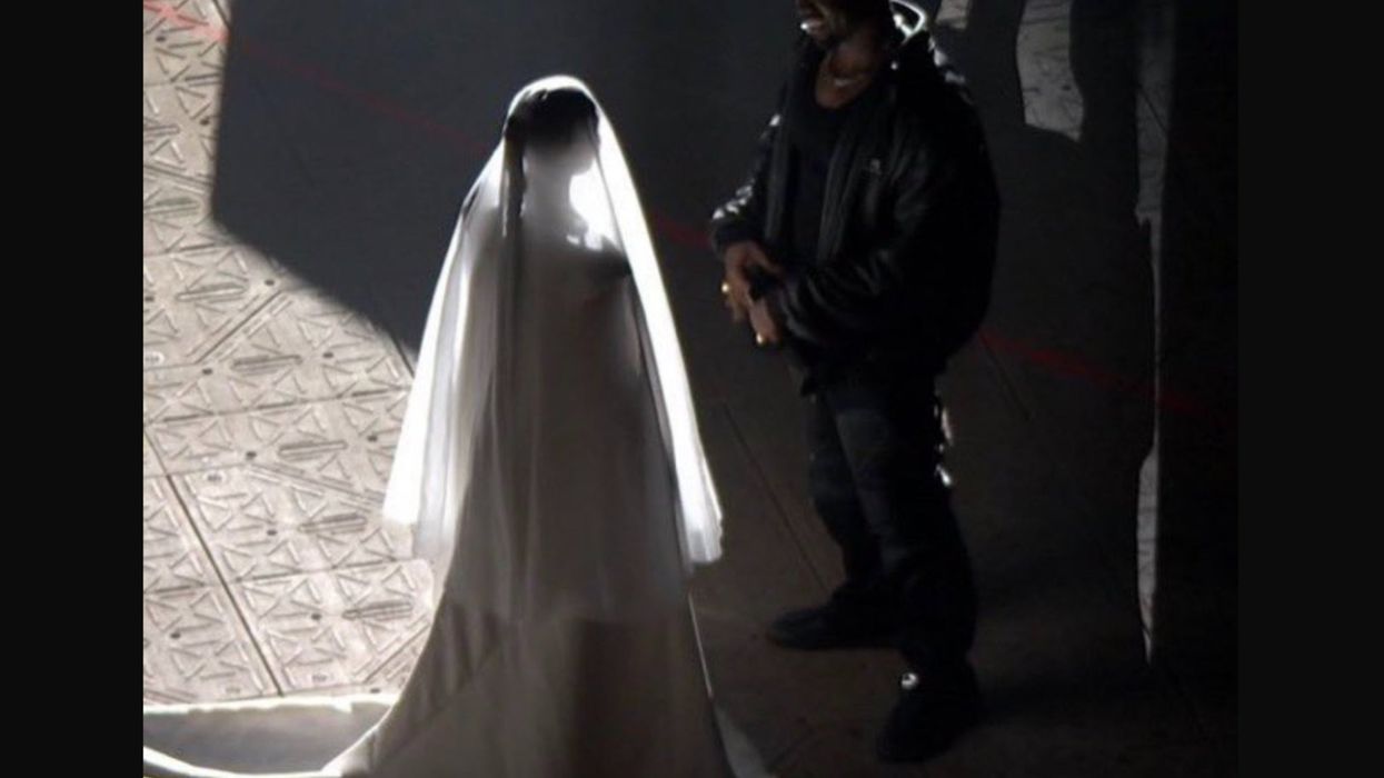 Kim Kardashian wore a wedding dress to Kanye West’s Donda (third) listening party and fans are in a frenzy