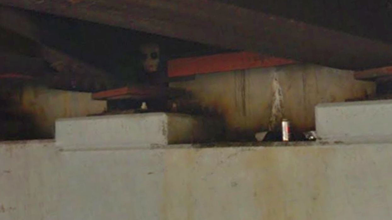 Creepy figure under bridge found on Google Earth terrifies TikTok