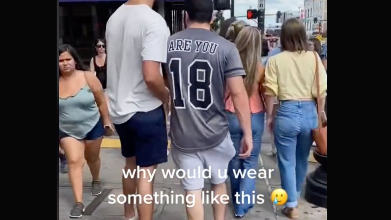 Man wearing ‘are you 18?’ t-shirt sparks fierce TikTok debate