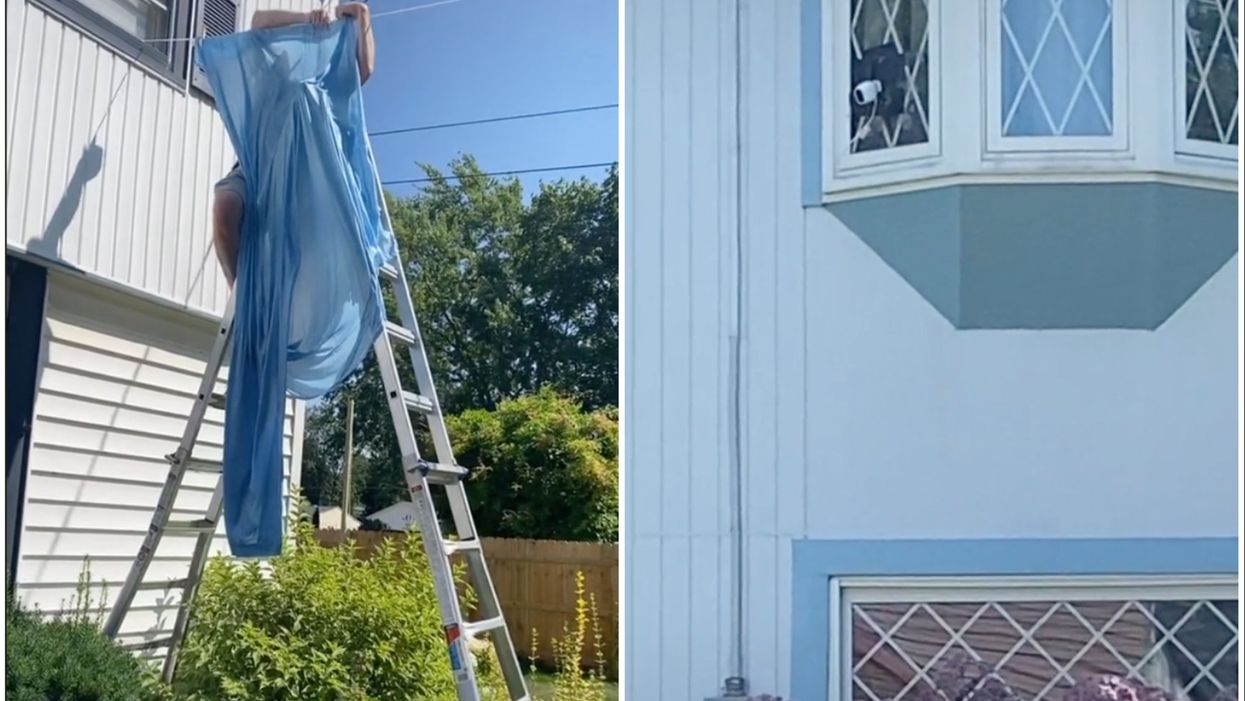 Couple take drastic measures to stop neighbour from ‘spying’ on them