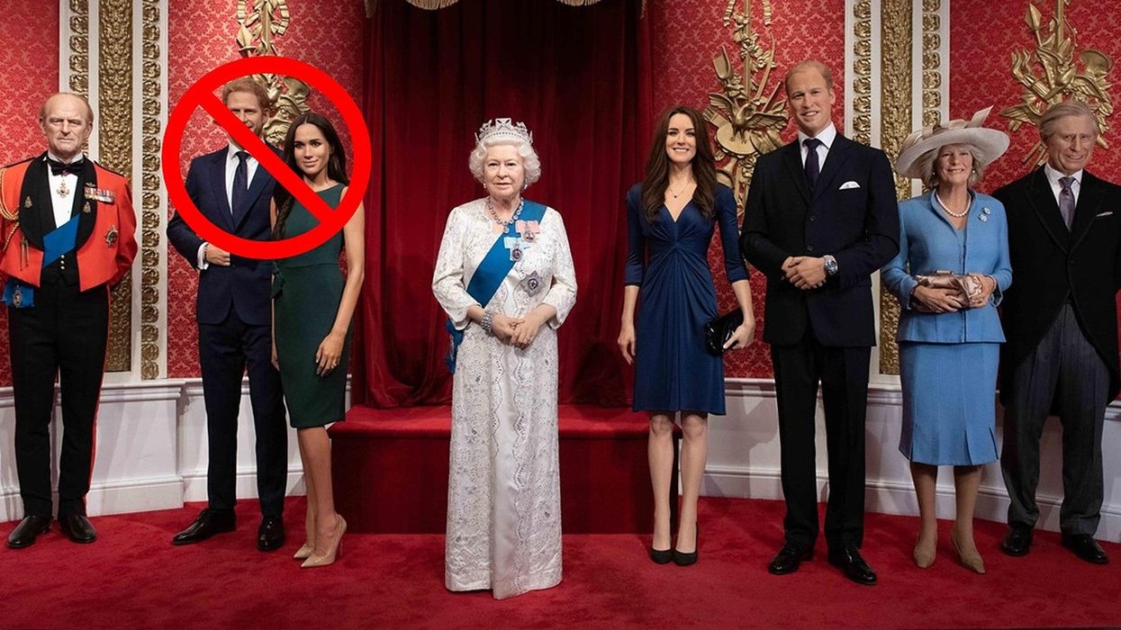 Madame Tussauds remove Harry and Meghan waxworks from royal family display