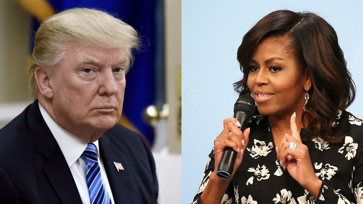 Michelle Obama rips into Trump's 'racist lies' in scathing Instagram post