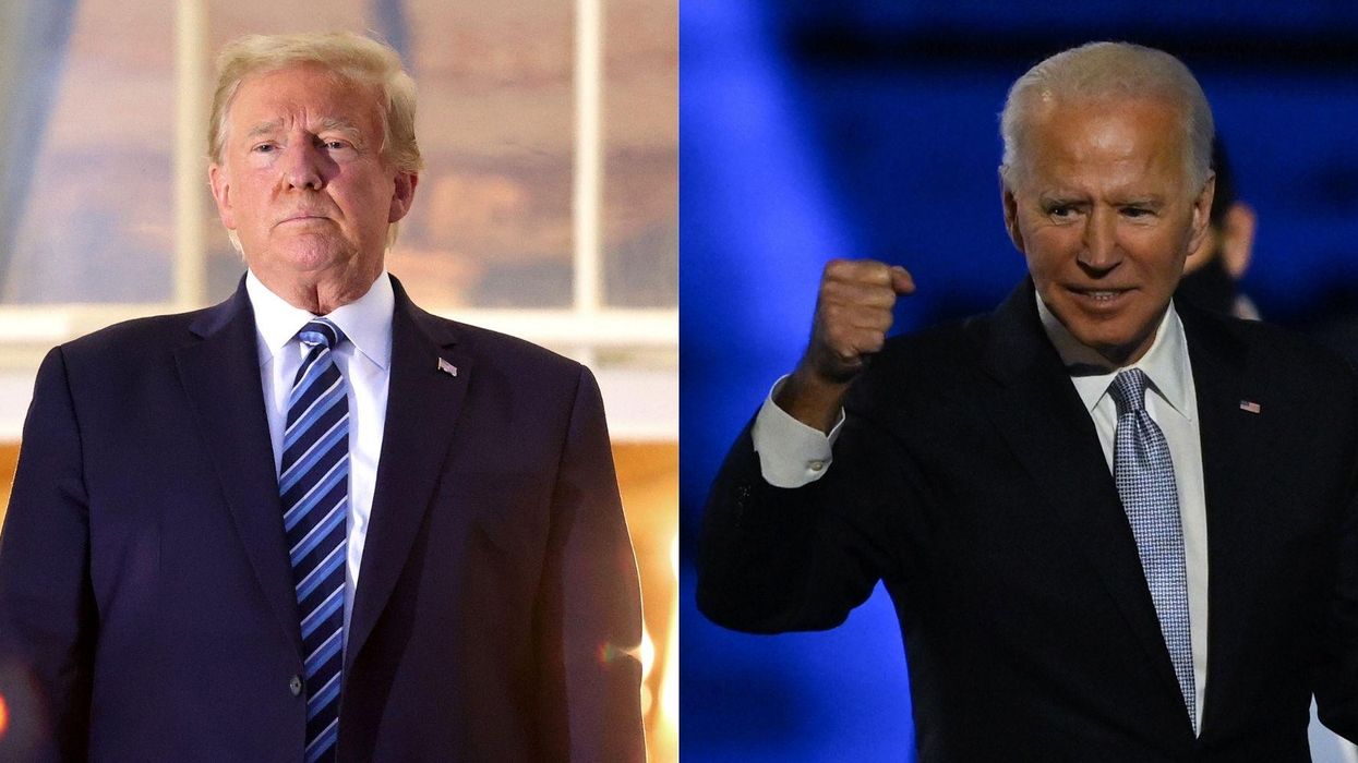 Outrage as Trump campaign posts fake newspaper headline to try to discredit Biden election win