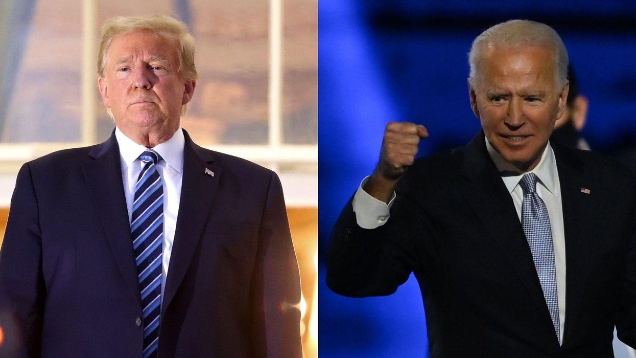 Outrage as Trump campaign posts fake newspaper headline to try to discredit Biden election win