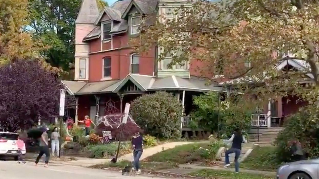 'Joyous' video of Pennsylvanians celebrating Biden lead goes viral