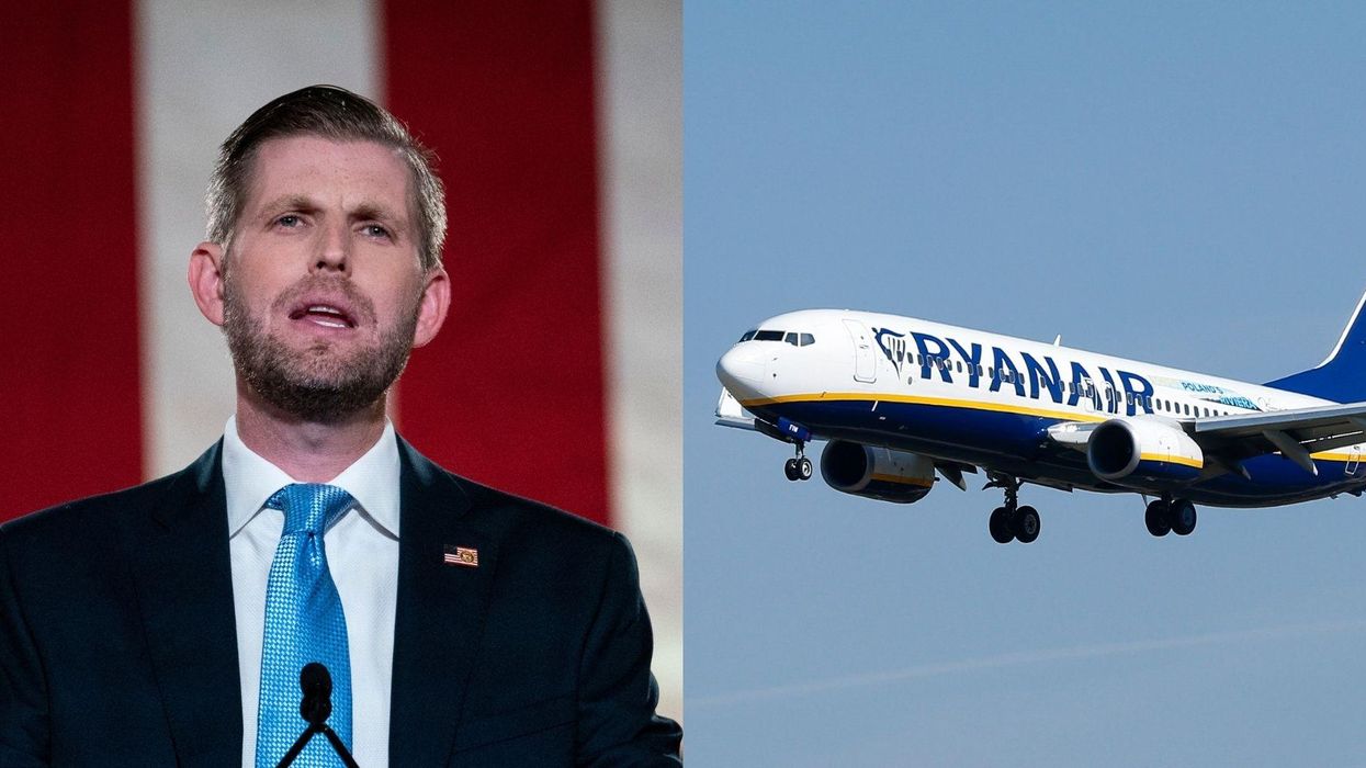 Ryanair hilariously trolls Eric Trump with brutal election tweet