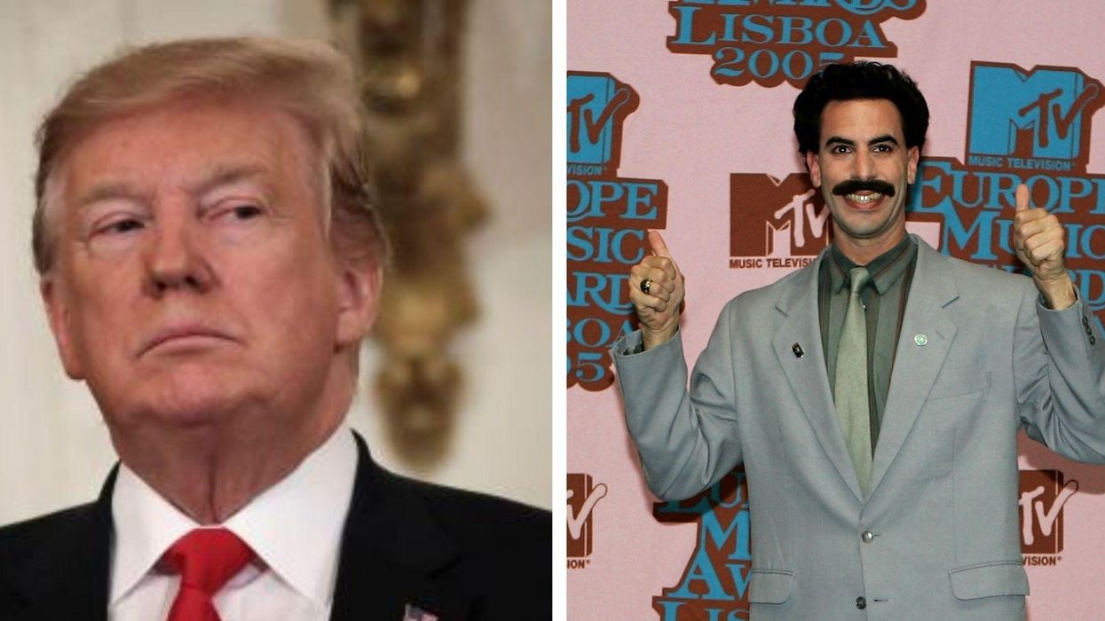 Trump sent a man who was duped by Borat to dispute the election for him