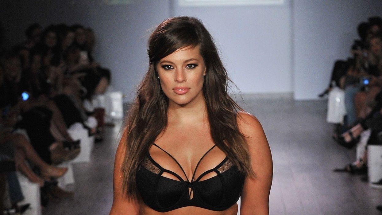 Supermodel Ashley Graham sparks debate by showing off armpit hair in nude selfie