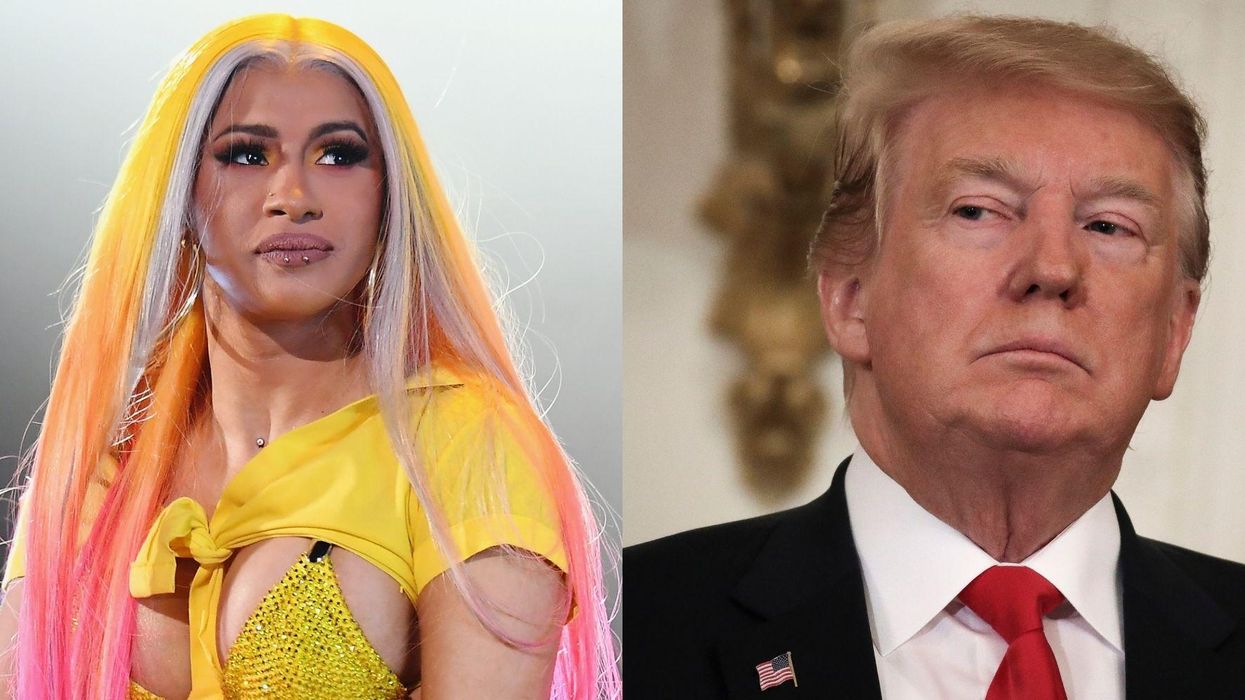 Cardi B had the perfect 4-word description for Donald Trump after he falsely claimed he'd won the election