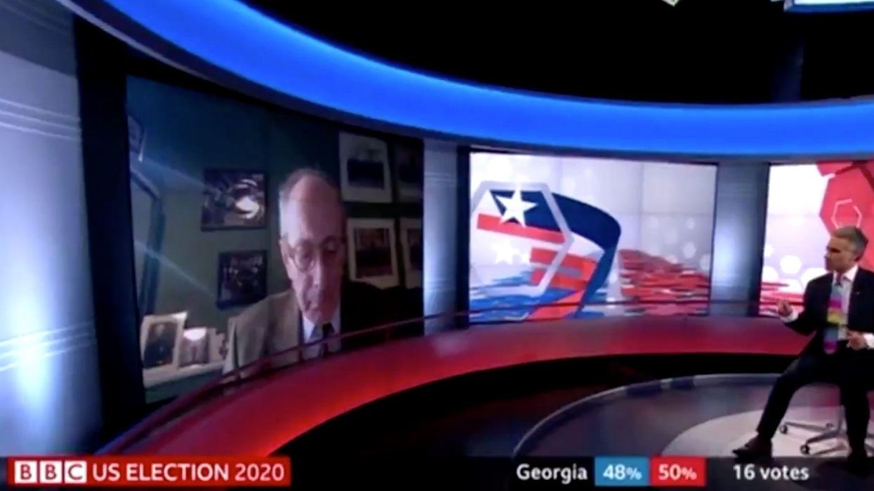 BBC News presenter accidentally claims 'Margaret Thatcher just tweeted' in hilarious TV blunder