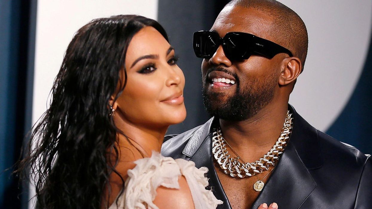 It looks very like Kim Kardashian just hinted she didn't vote for Kanye West