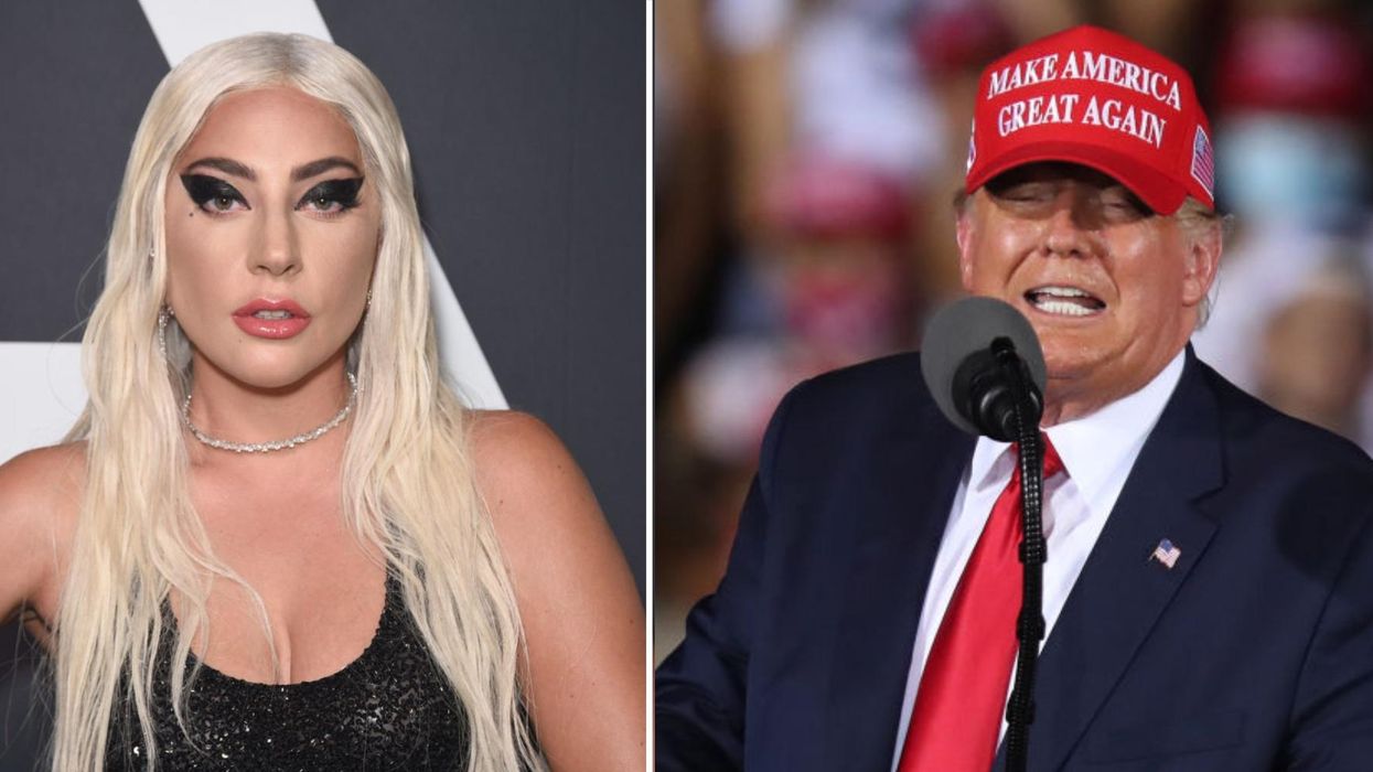 Lady Gaga expertly claps back at Trump after he attacked her for campaigning against him