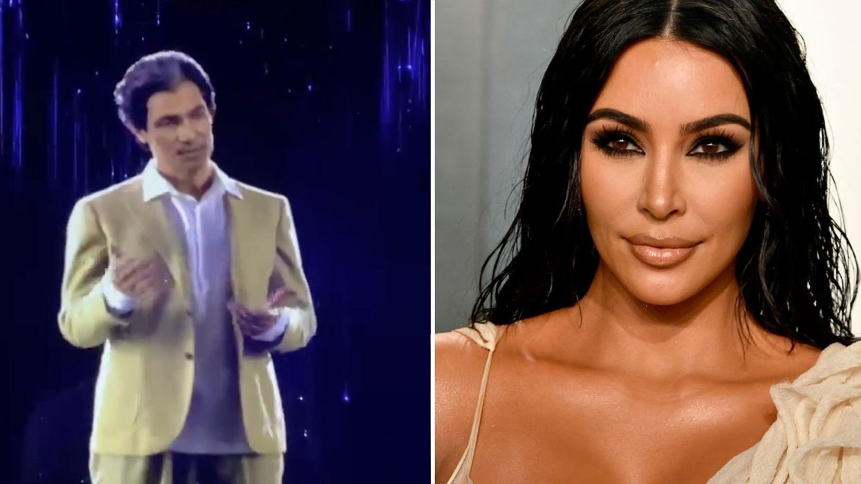 Kanye West's hologram birthday present for Kim Kardashian has divided opinion
