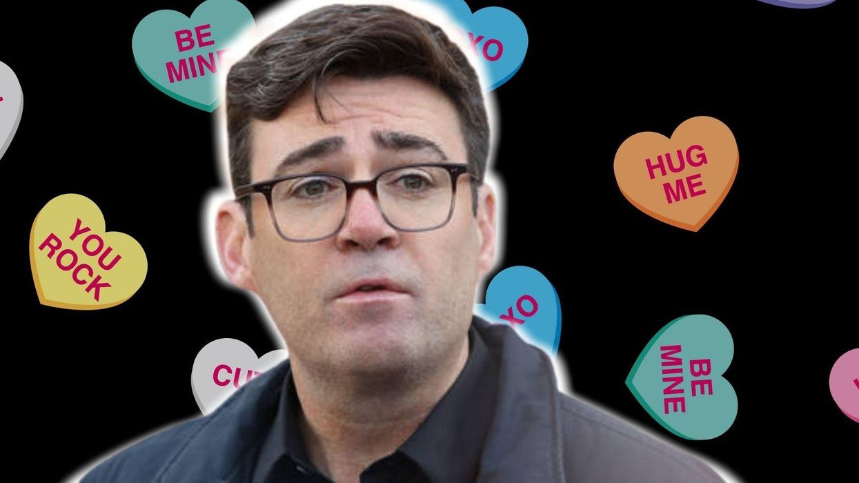 Andy Burnham is Britain's latest corona crush and the thirst is real