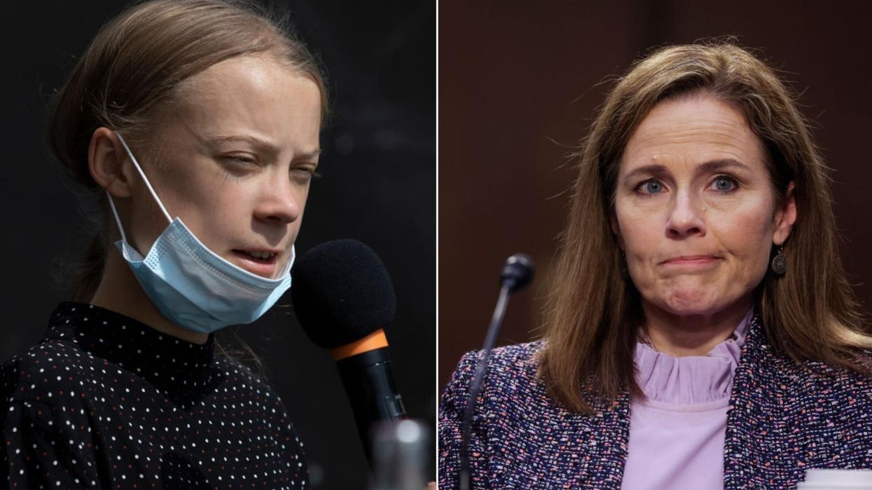 Greta Thunberg has the perfect comeback to Amy Coney Barrett's 'views' on climate change