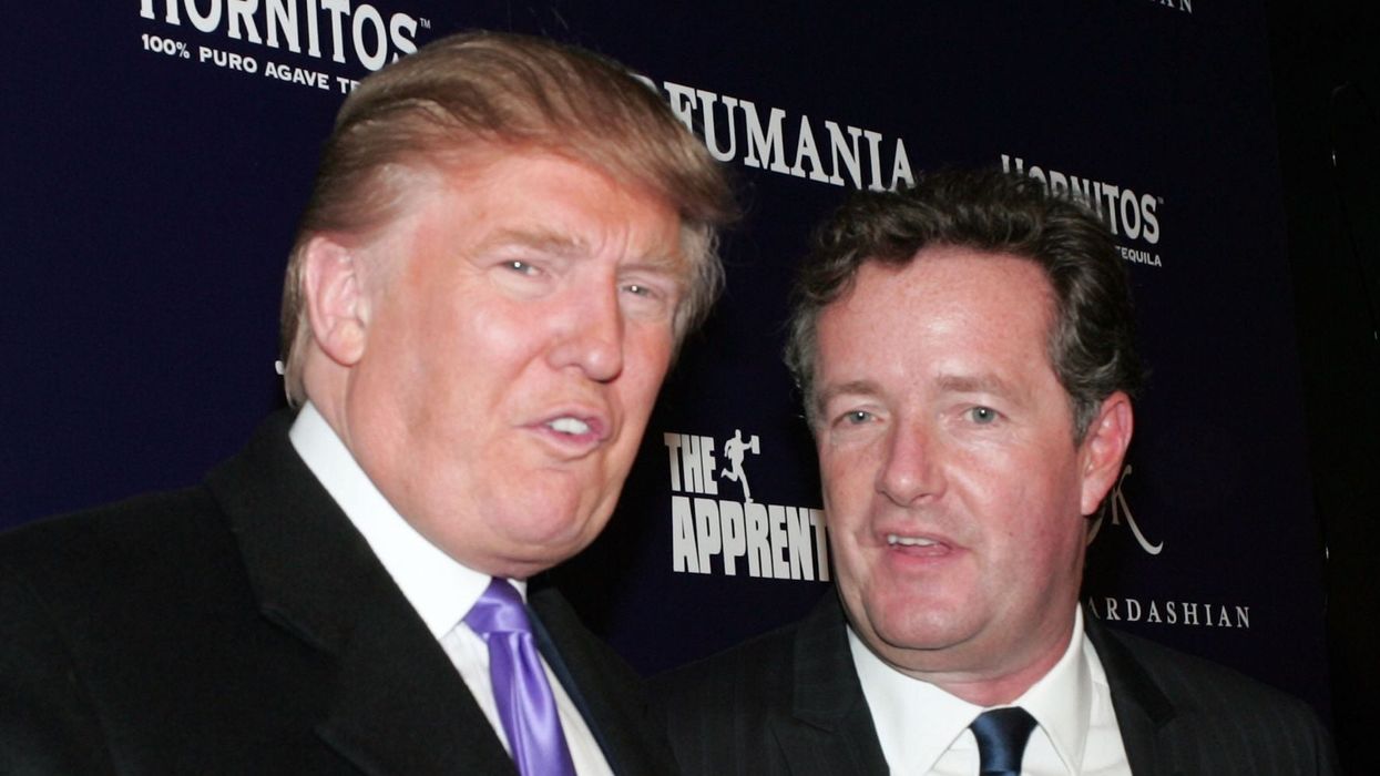 Piers Morgan just revealed what Trump smells like up close and it's not what you'd imagine