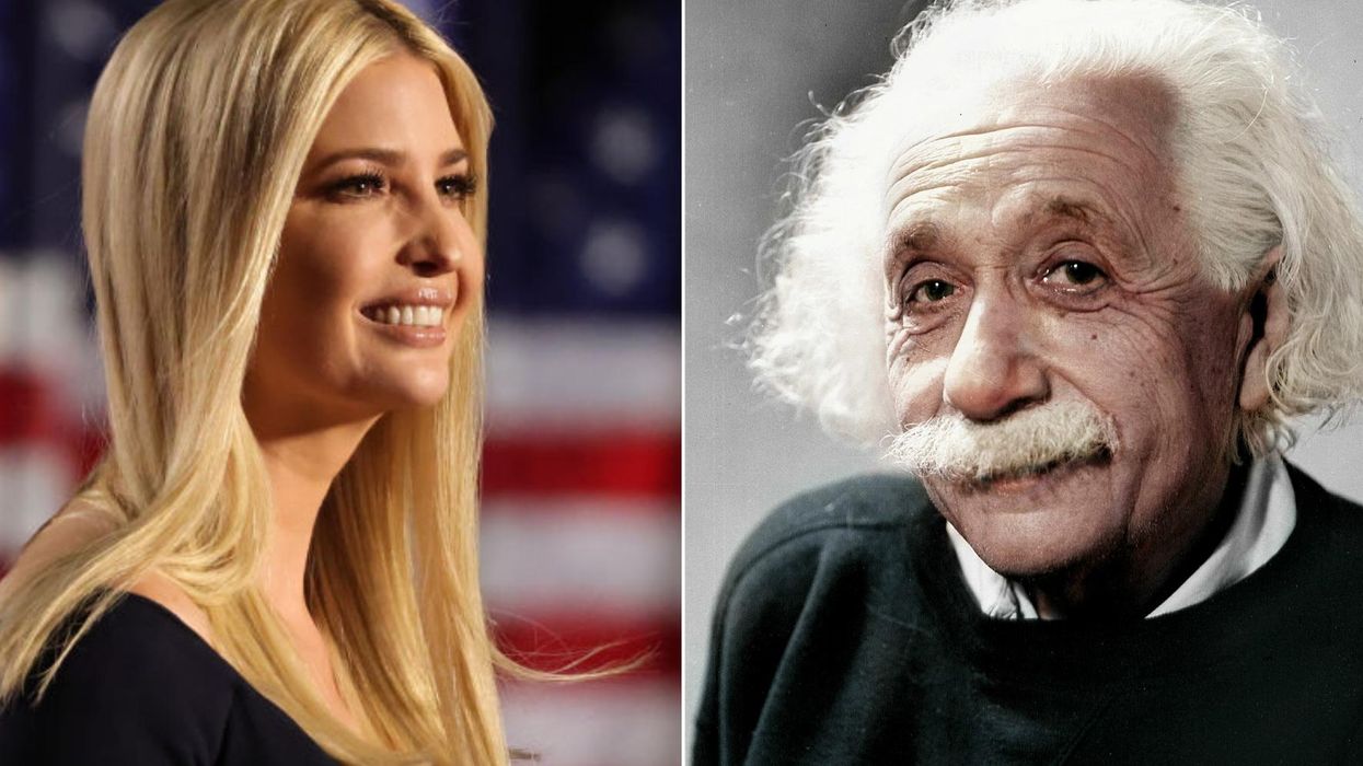 Ivanka Trump once tried to quote Einstein and it went so wrong his family got involved