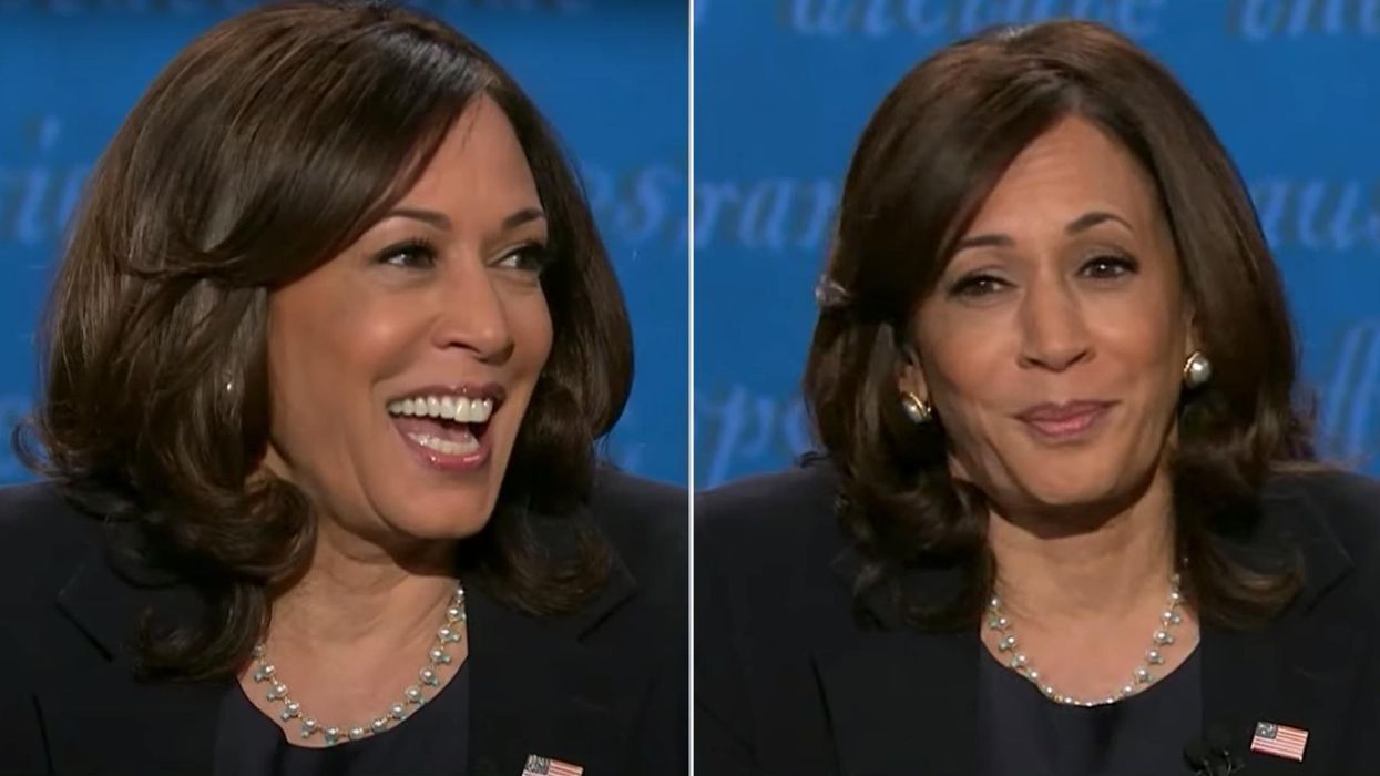 Kamala Harris's facial expressions during the VP debate have become an instant meme
