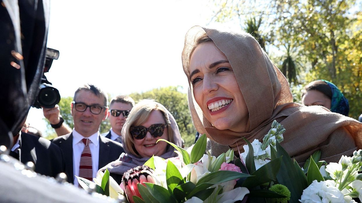 Jacinda Ardern praised for wearing a headscarf to Christchurch attack memorial ceremony