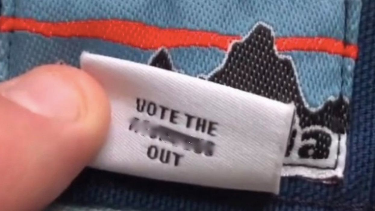 Clothing brand Patagonia hilariously trolls climate deniers like Trump with 'brilliant' clothing labels