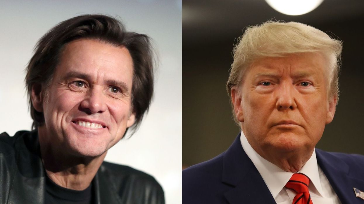 Jim Carrey thinks we should stop making jokes about Trump – for an important reason