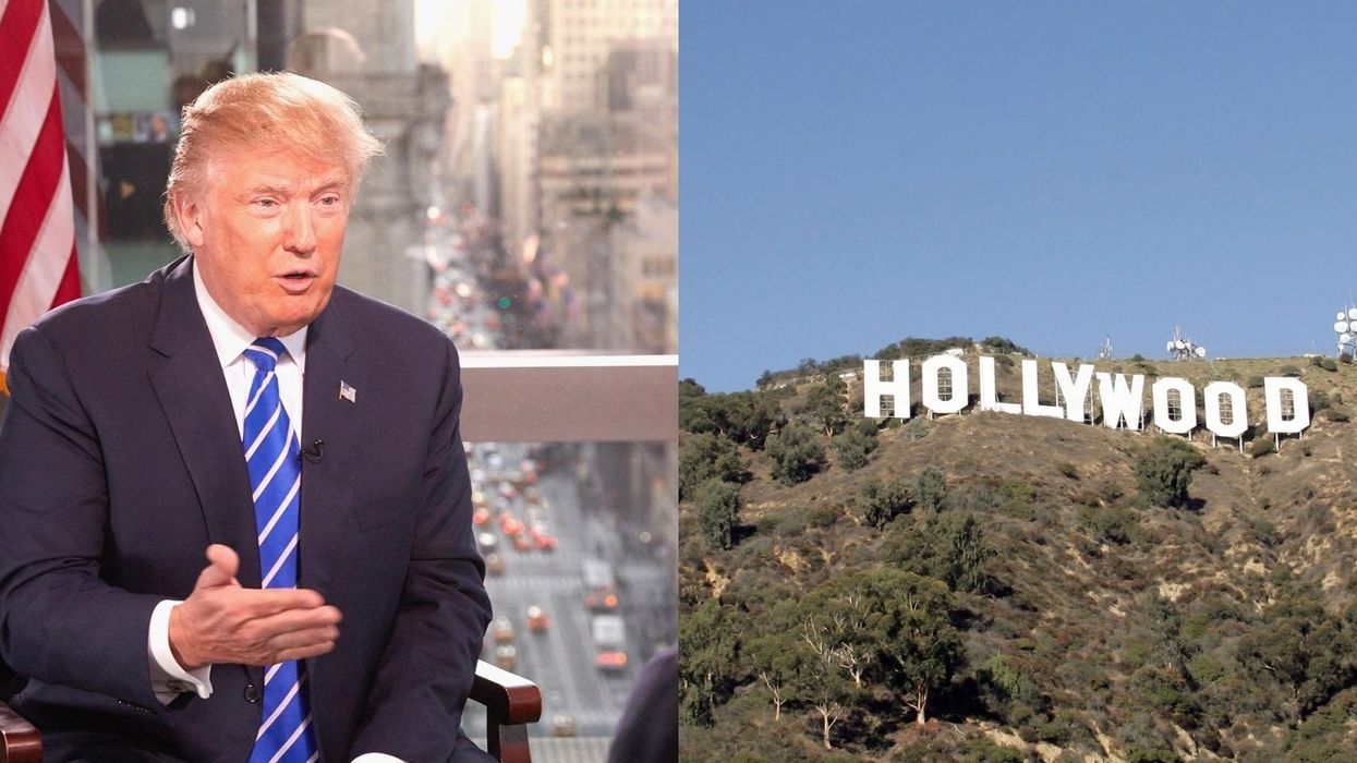 Trump brags that Hollywood celebrities will secretly vote for him because they're 'greedy' in bizarre interview