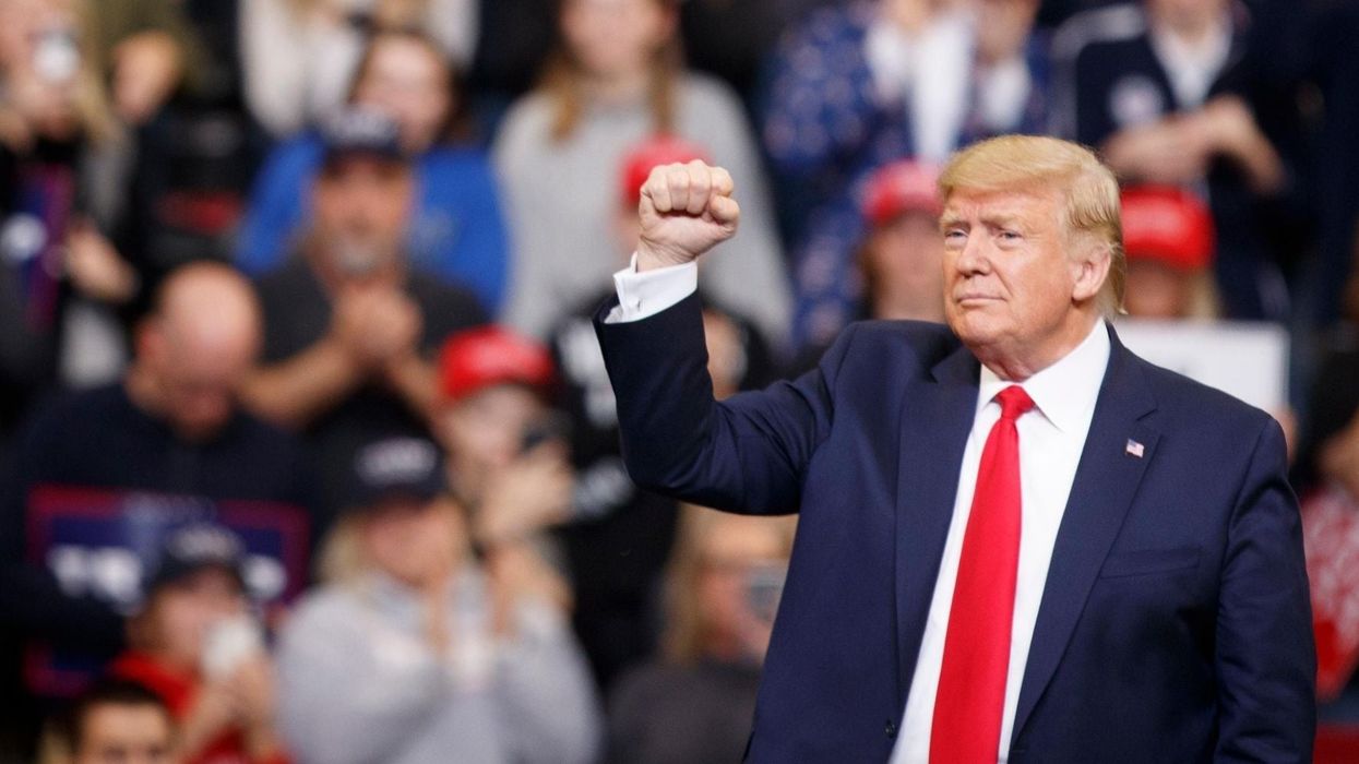 Kenosha teen shooting suspect spotted in front row of Trump rally in January
