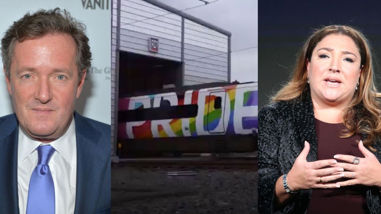 Piers Morgan scolded by Supernanny for dismissing new Pride-themed train as 'ridiculous'