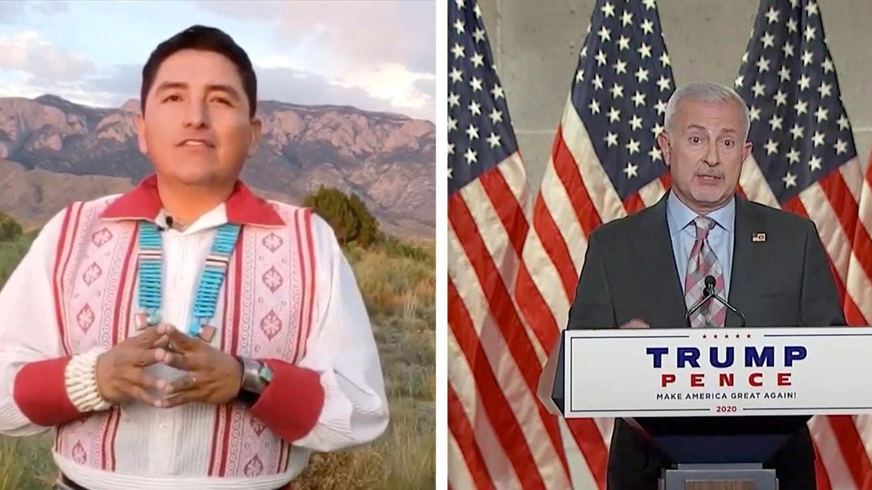 People think these pictures sum up the difference between the Democrat and Republican conventions