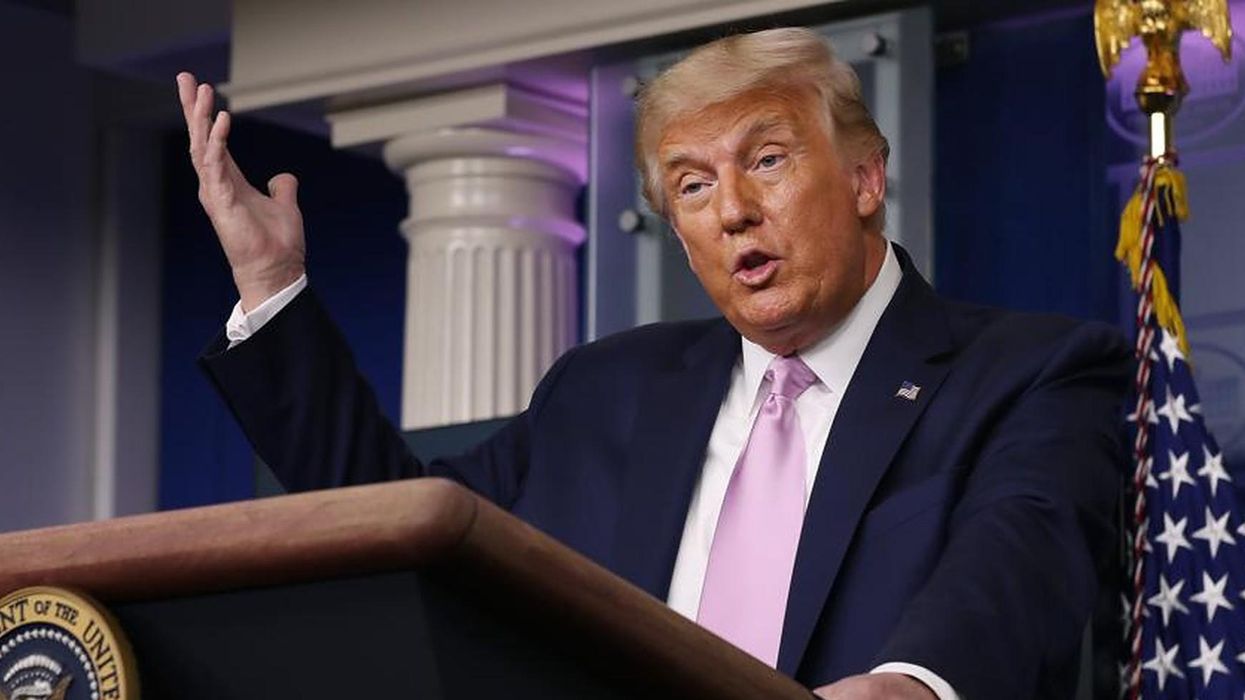 Trump says he 'appreciates' people who spread 'satanic cult of cannibals and paedophiles' conspiracy theory