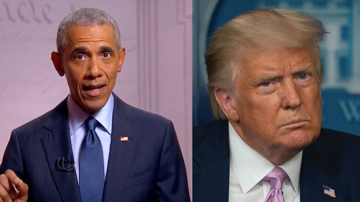 Barack Obama's brutal two-minute takedown of Trump's presidency is a must watch