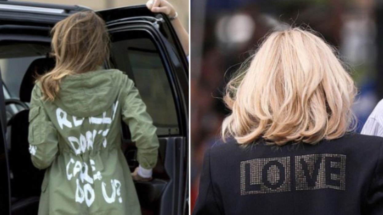 People think these pictures sum up the difference between Melania Trump and Jill Biden