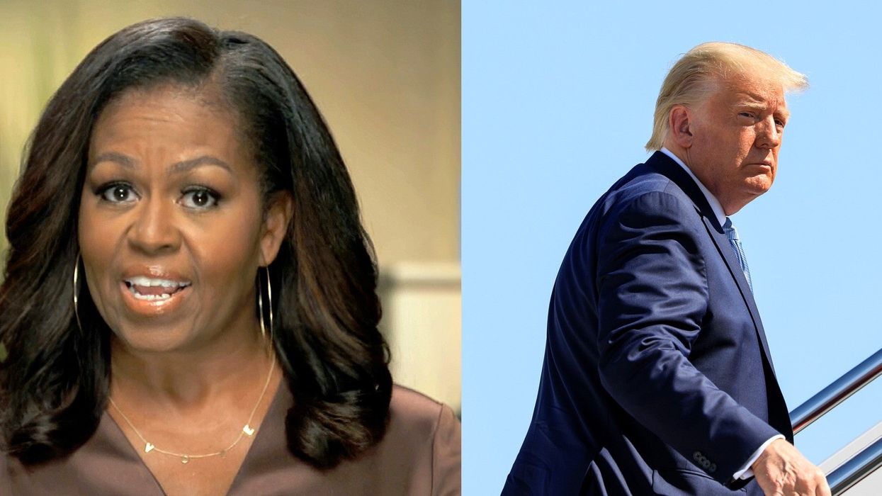Trump supporters brand Michelle Obama a 'national disgrace' for her powerful DNC speech