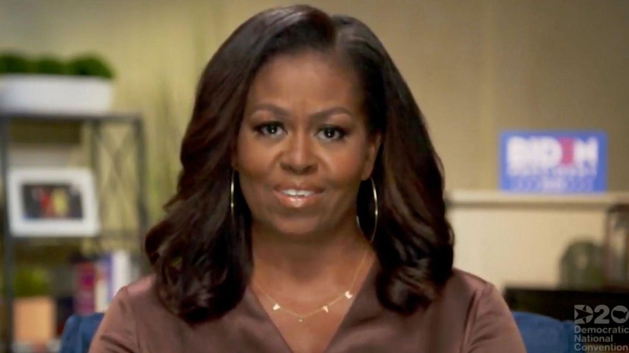 Everyone's talking about these 5 words from Michelle Obama's devastating DNC speech