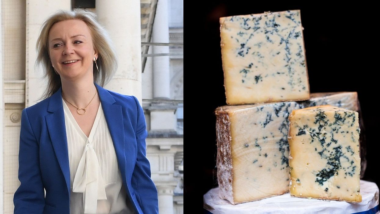 Liz Truss wants Stilton cheese to be part of a post-Brexit trade deal with Japan just to own the EU