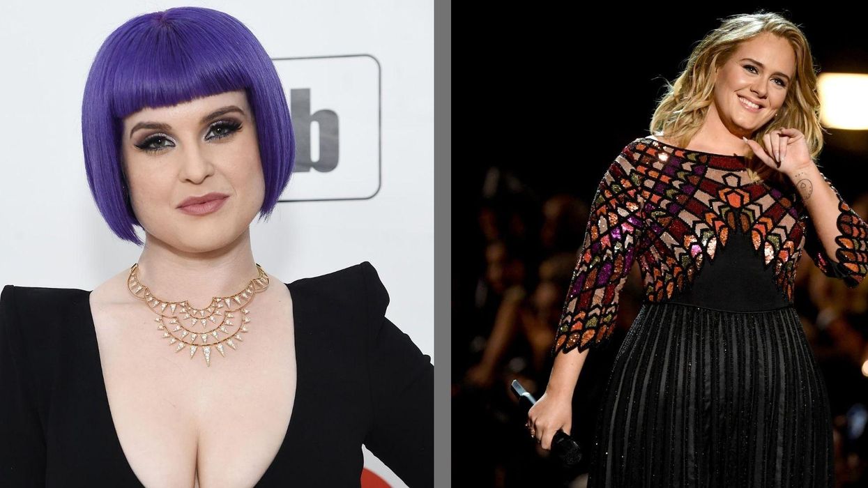Stop saying Kelly Osbourne has 'pulled an Adele' by posting 'weight loss' selfies