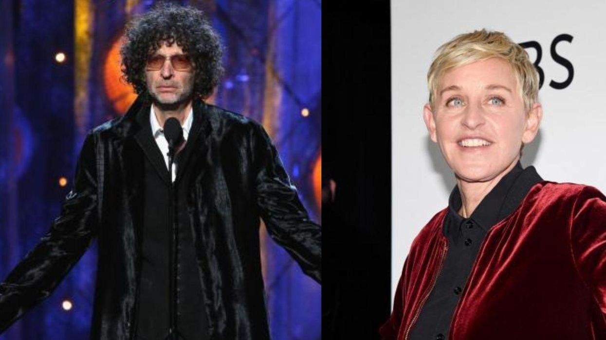 Howard Stern had some very bizarre advice for Ellen DeGeneres as cancellation rumours swirl