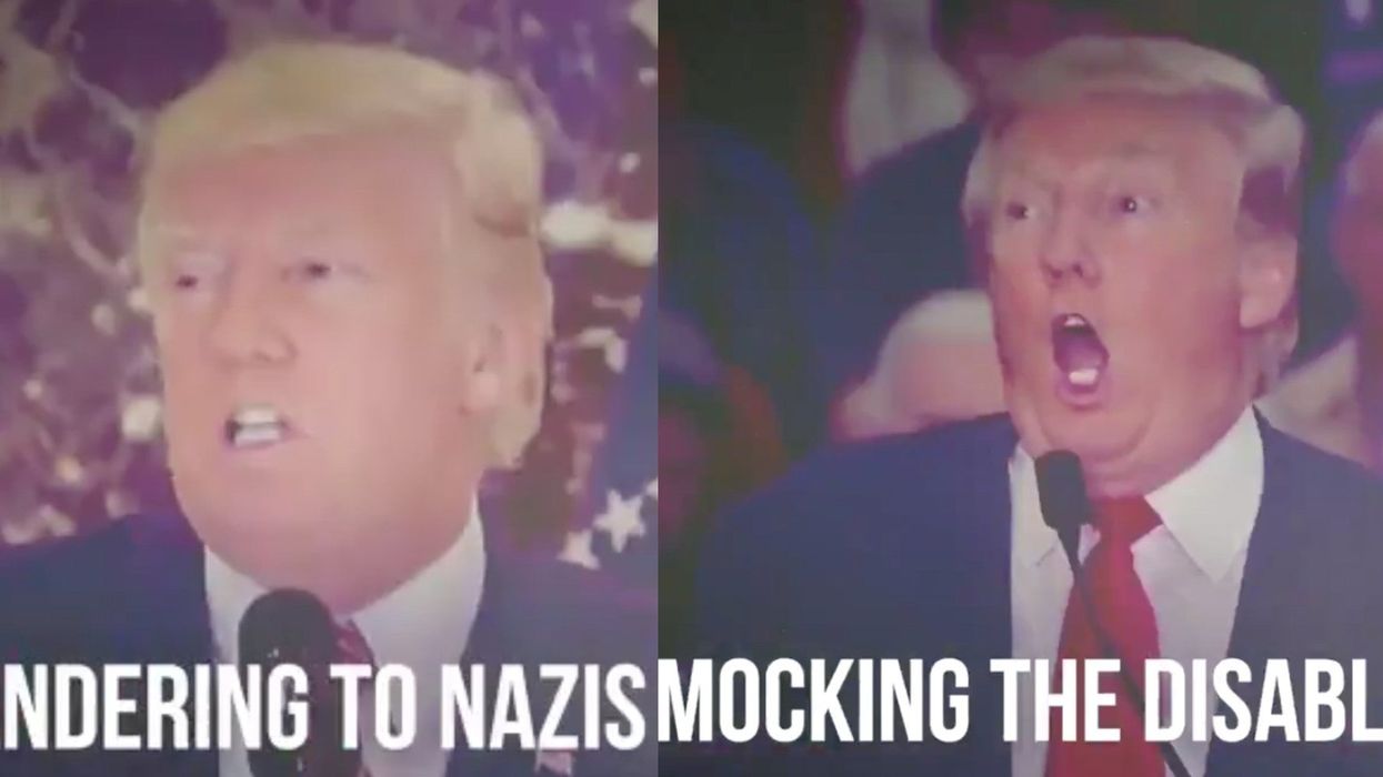 This video lists all of the worst things Trump has done in just 60 seconds