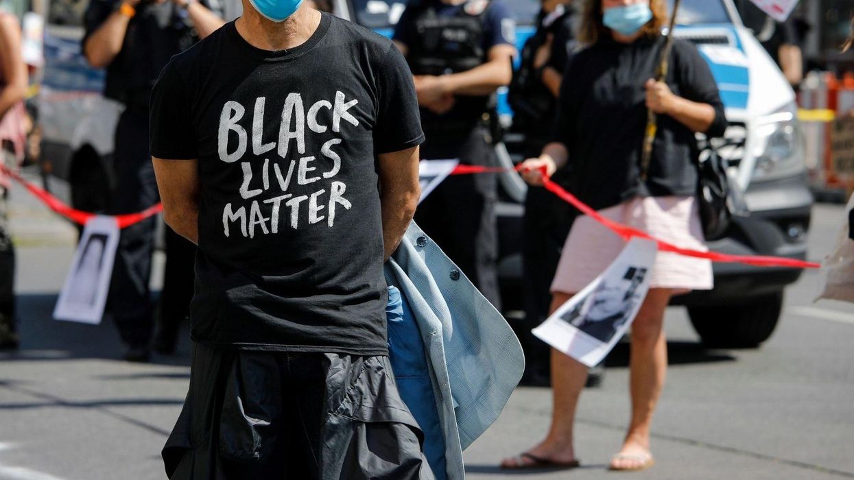 Man told to stop wearing BLM T-shirt during church service because it's a ‘source of division', according to pastor