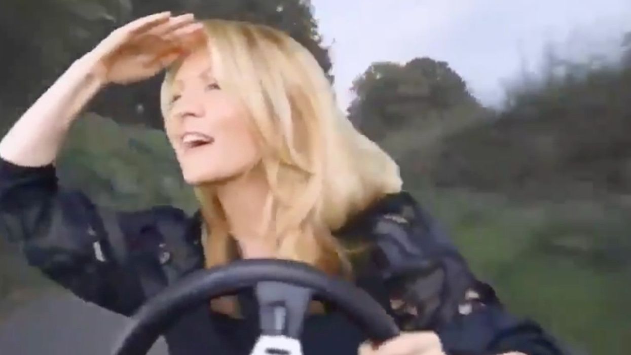 Esther McVey's 'staycation' video sparks anger and embarrassment