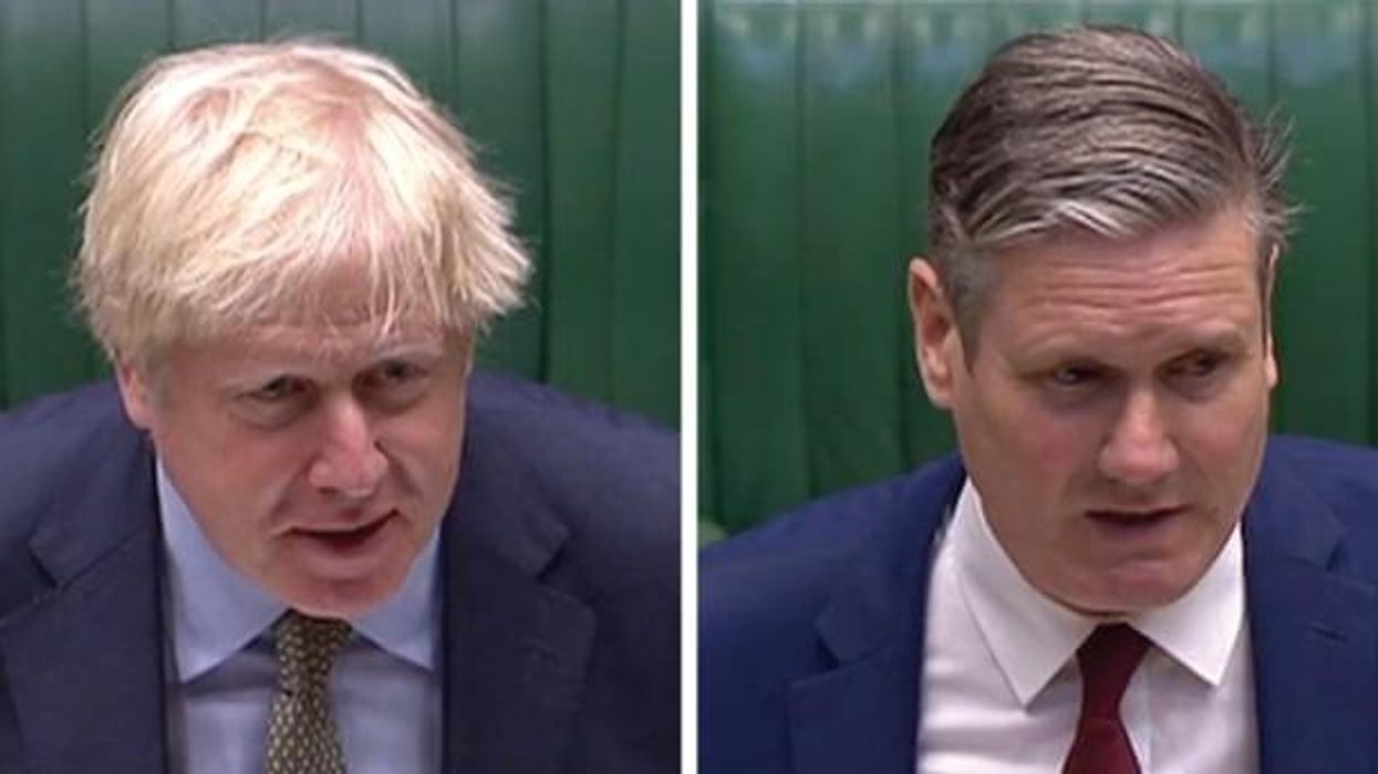 Keir Starmer had a showstopping response to Boris Johnson's bizarre joke about flip flops and beaches