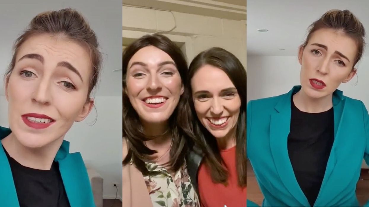 Jacinda Ardern stars in hilarious video with the comedian who's been impersonating her for months
