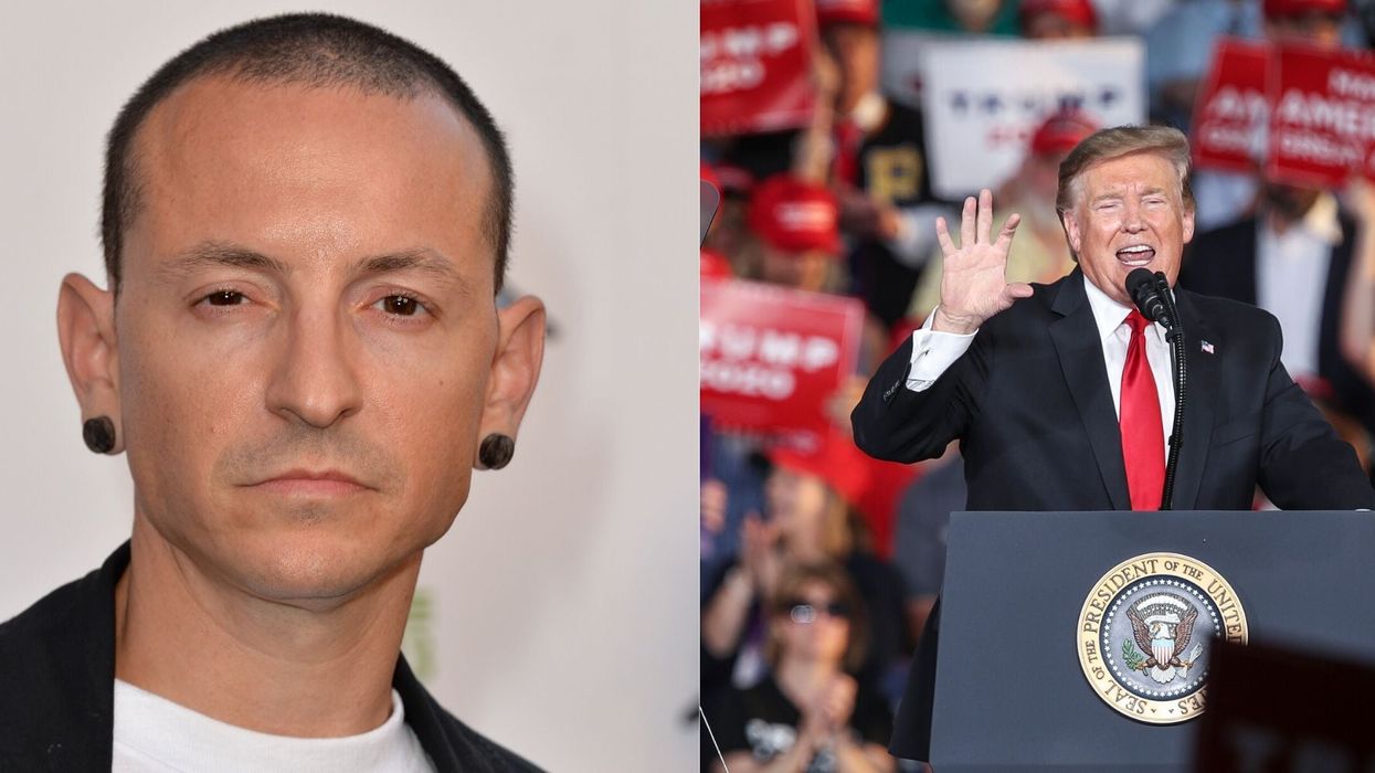 Chester Bennington's anti-Trump posts resurface after Linkin Park stop Trump using their songs