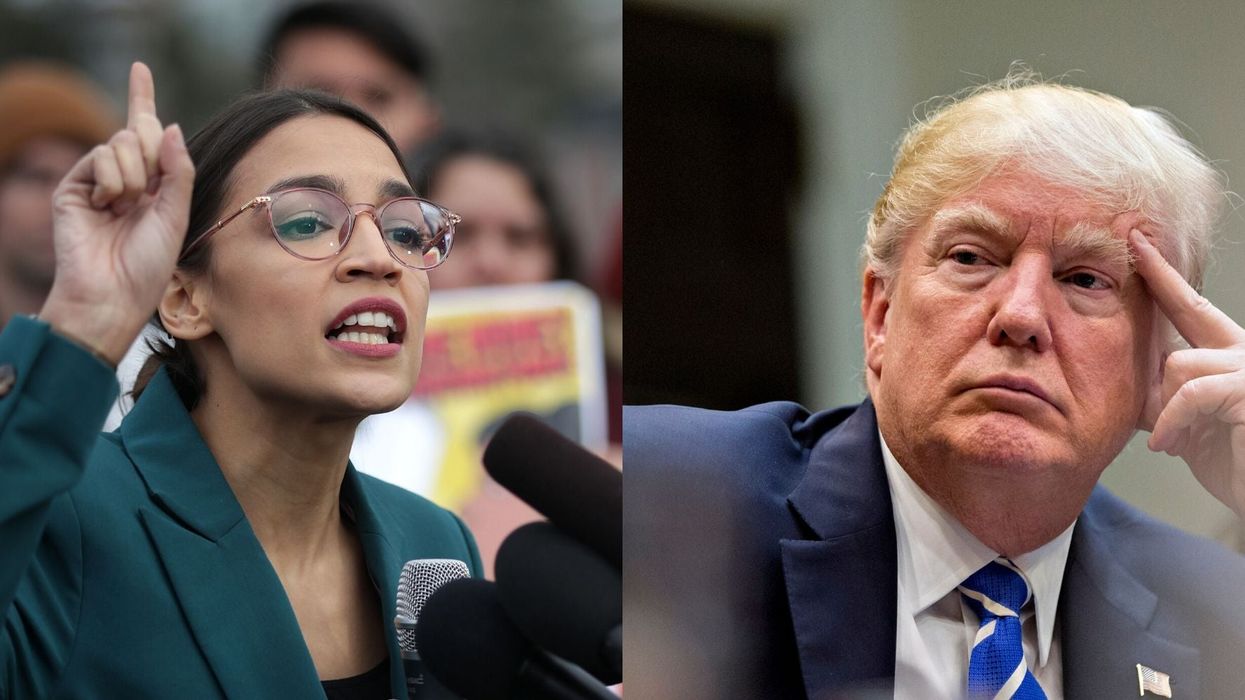 Trump called AOC a 'young woman who is not talented' and she pointed out the obvious