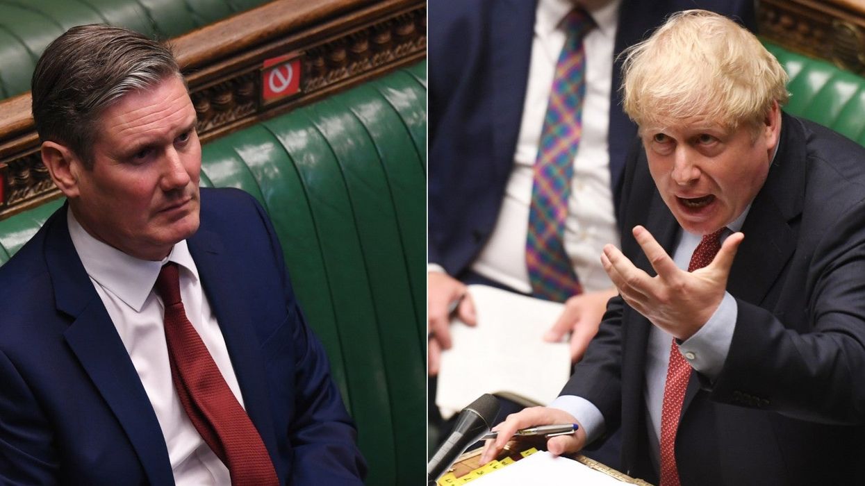 Keir Starmer just grilled Boris Johnson so badly that he resorted to joking about Calvin Klein underpants